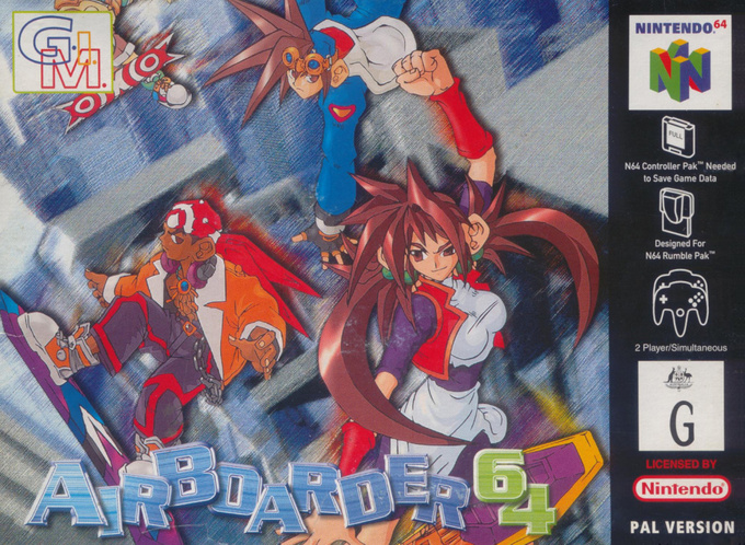 Air Boarder 64 — box-2D (AU)