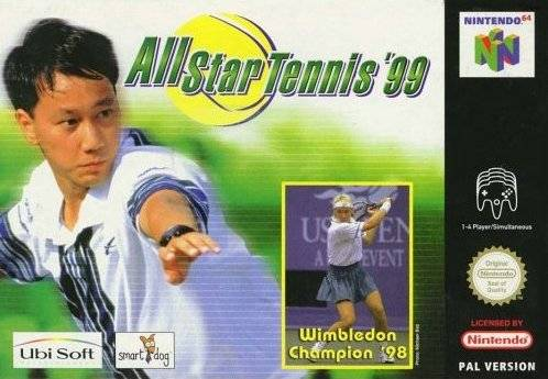 All Star Tennis '99 — box-2D (EU)