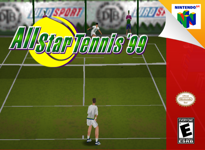 All Star Tennis '99 — box-2D (SS)