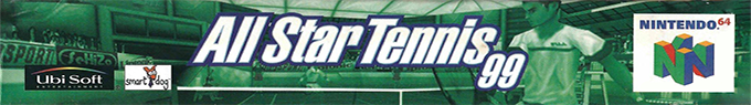 All Star Tennis '99 — box-2D-side (US)