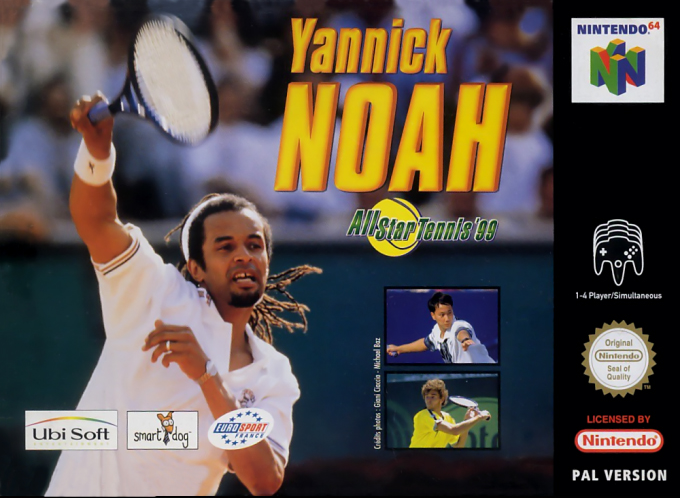 All Star Tennis '99 — box-2D (FR)