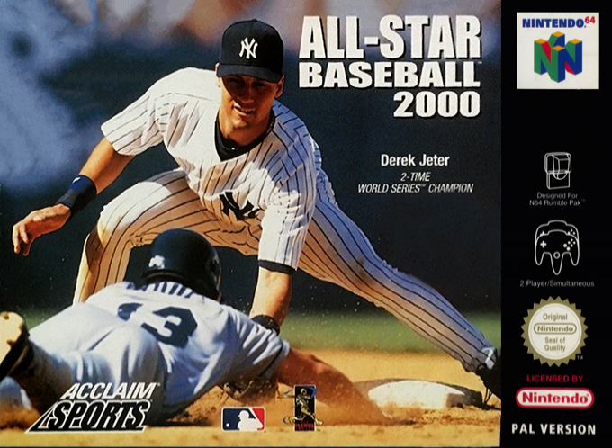 All-star Baseball 2000 — box-2D (EU)