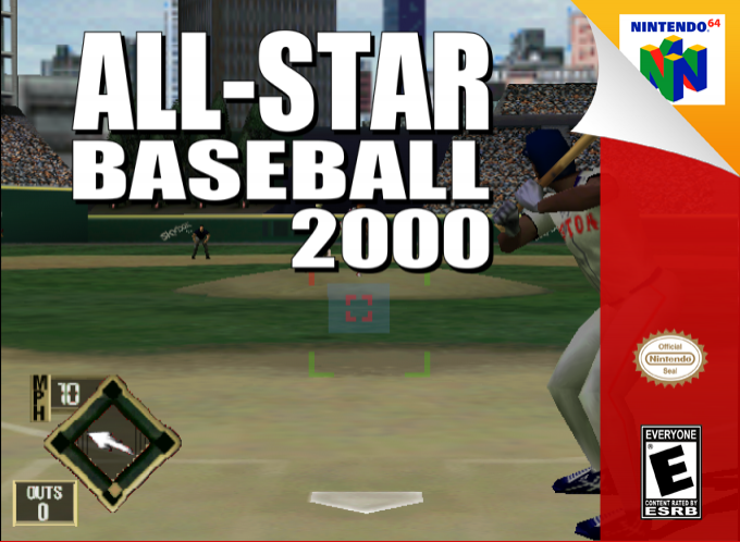 All-star Baseball 2000 — box-2D (SS)