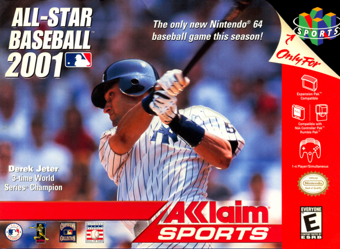 All-star Baseball 2001 box art
