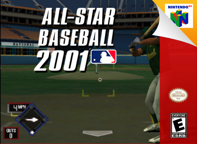 All-star Baseball 2001 — box-2D (SS)