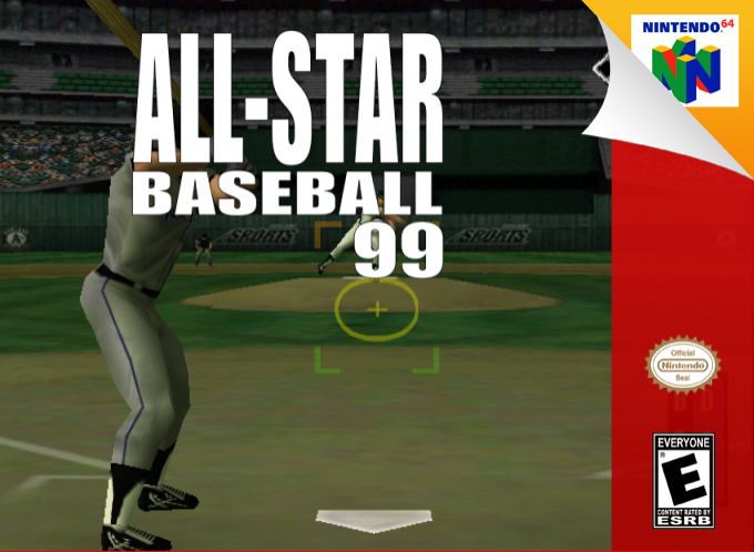 All-star Baseball 99 — box-2D (SS)