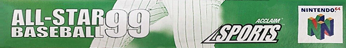 All-star Baseball 99 — box-2D-side (US)