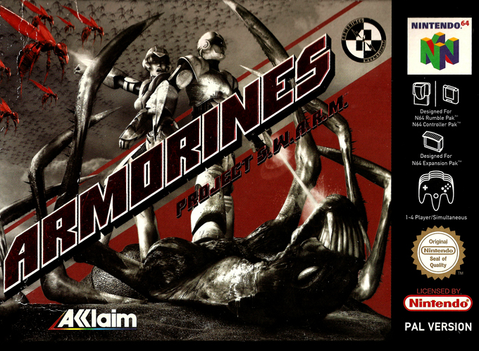 Armorines - Project S.w.a.r.m. — box-2D (FR)