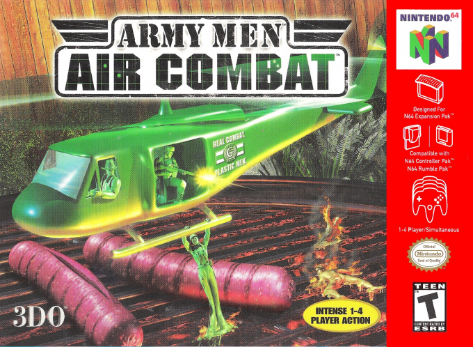 Army Men - Air Combat box art