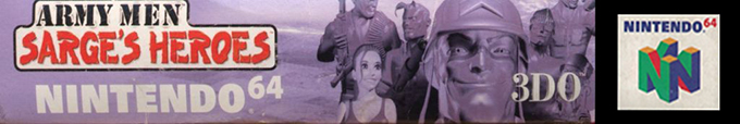 Army Men - Sarge's Heroes — box-2D-side (EU)