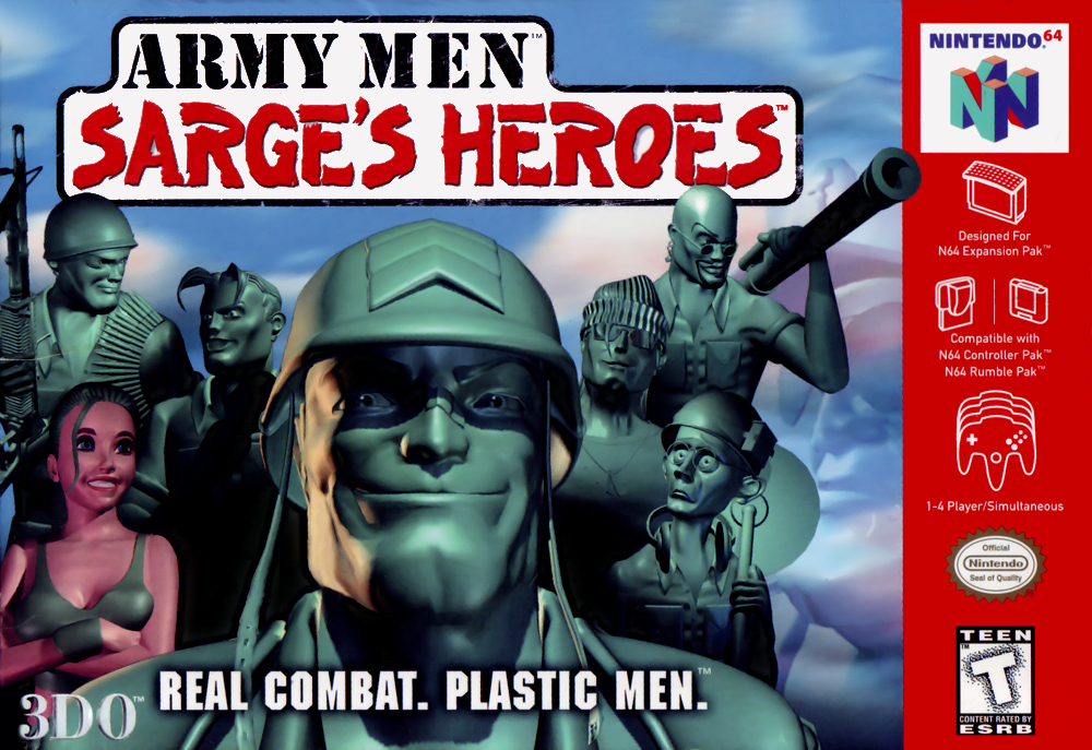 Army Men - Sarge's Heroes box art
