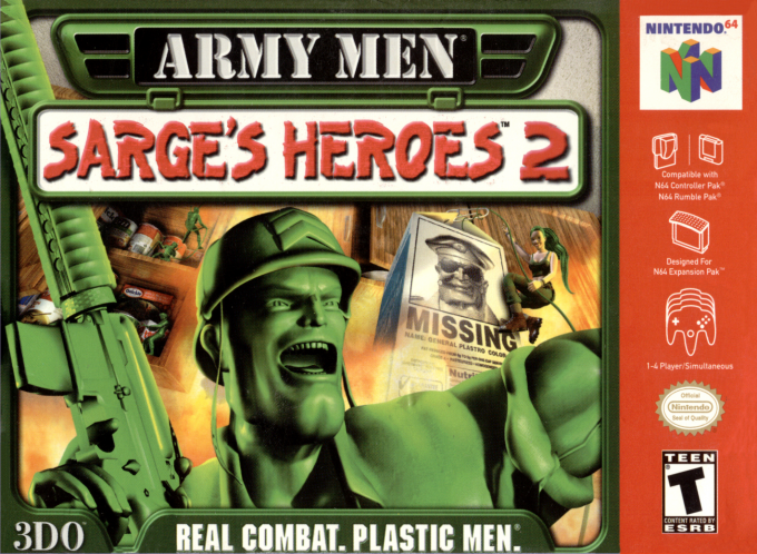 Army Men - Sarge's Heroes 2 box art