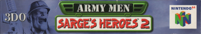 Army Men - Sarge's Heroes 2 — box-2D-side (US)