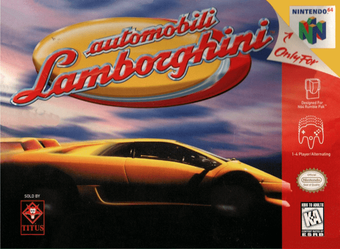 Automobili Lamborghini box art