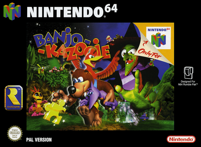 Banjo-kazooie — box-2D (EU)