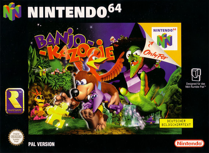 Banjo-kazooie — box-2D (DE)