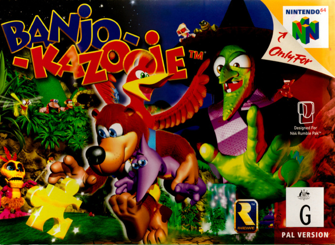 Banjo-kazooie — box-2D (AU)