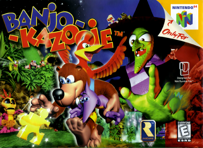 Banjo-kazooie box art