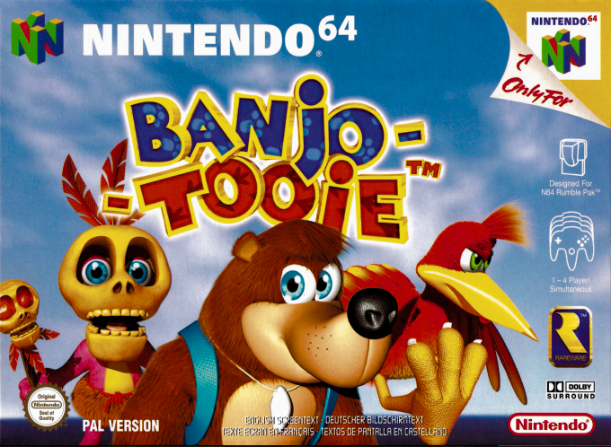 Banjo-tooie — box-2D (EU)
