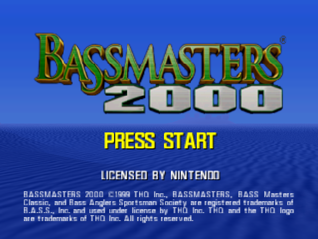 Bassmasters 2000 — sstitle (WOR)