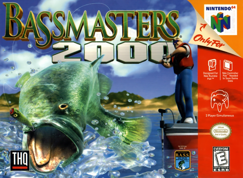 Bassmasters 2000 box art