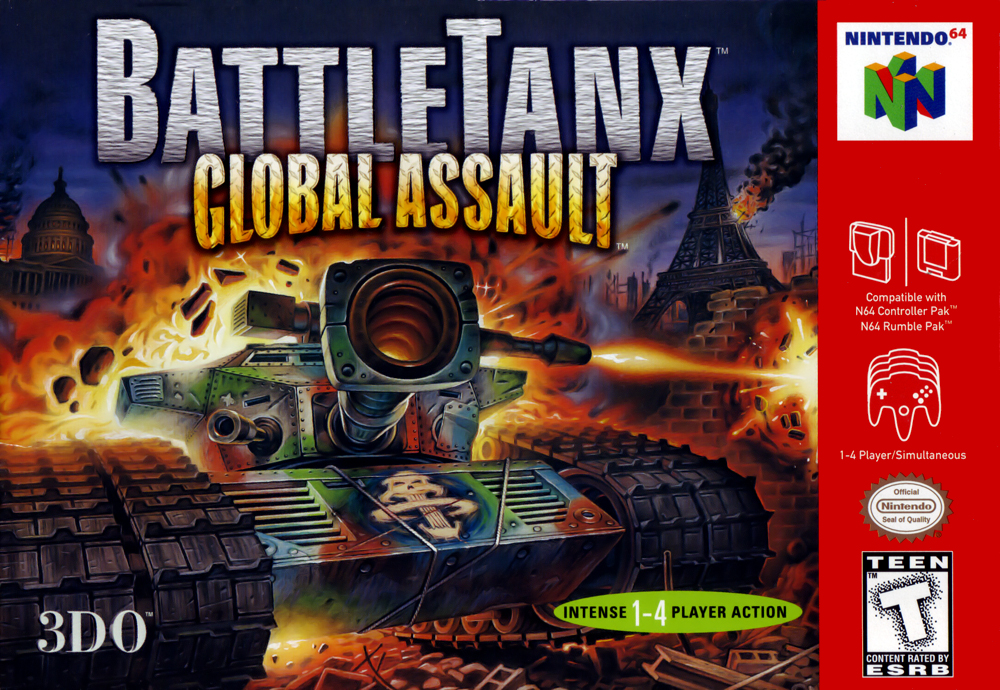 Battletanx - Global Assault box art