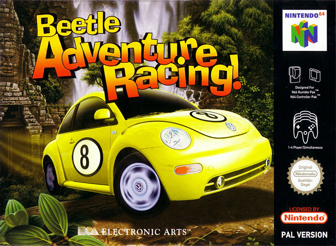 Beetle Adventure Racing! — box-2D (DE)