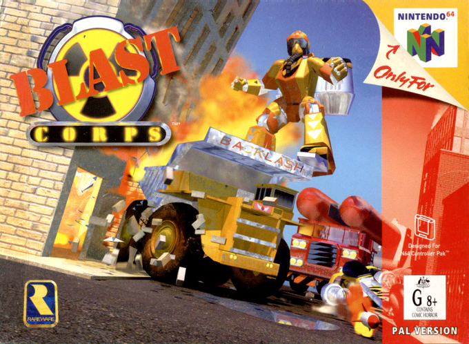 Blast Corps — box-2D (AU)