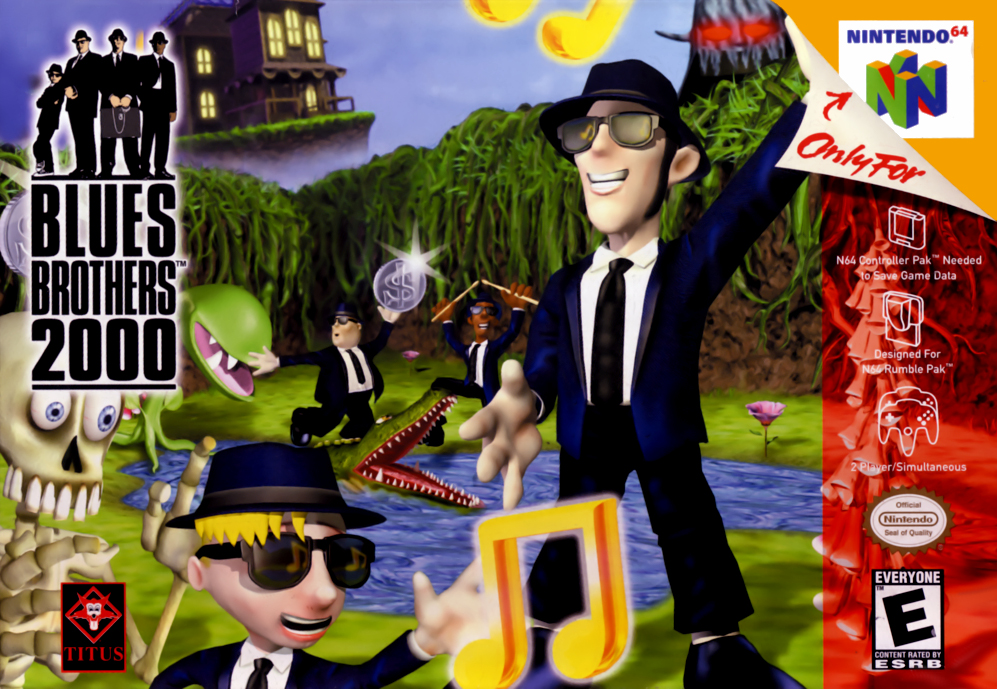 Blues Brothers 2000 box art
