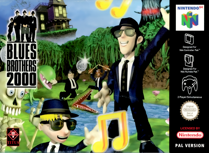 Blues Brothers 2000 — box-2D (EU)