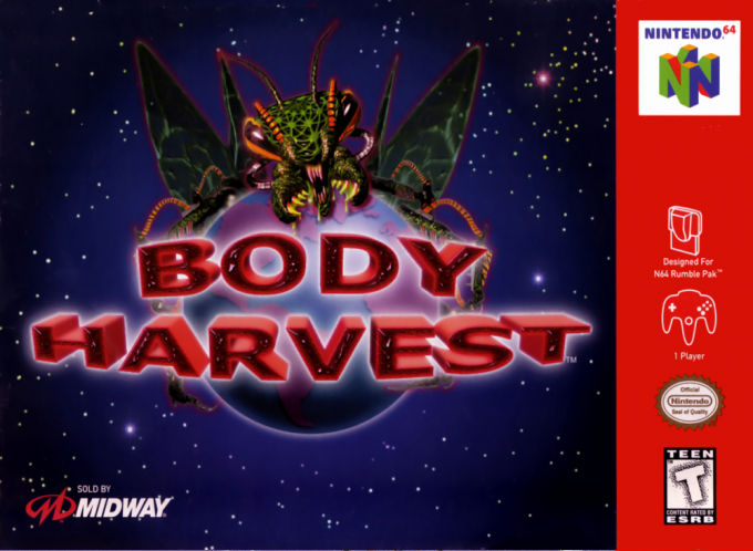 Body Harvest box art