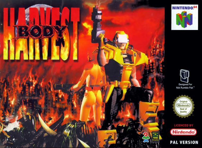 Body Harvest — box-2D (EU)