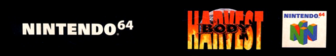 Body Harvest — box-2D-side (DE)