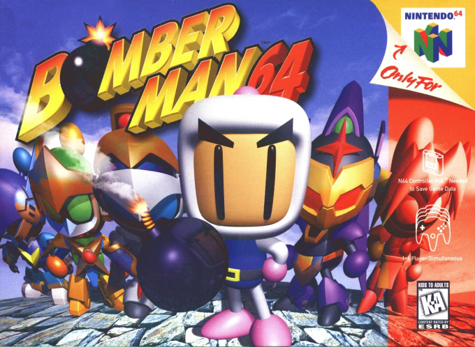 Bomberman 64 box art