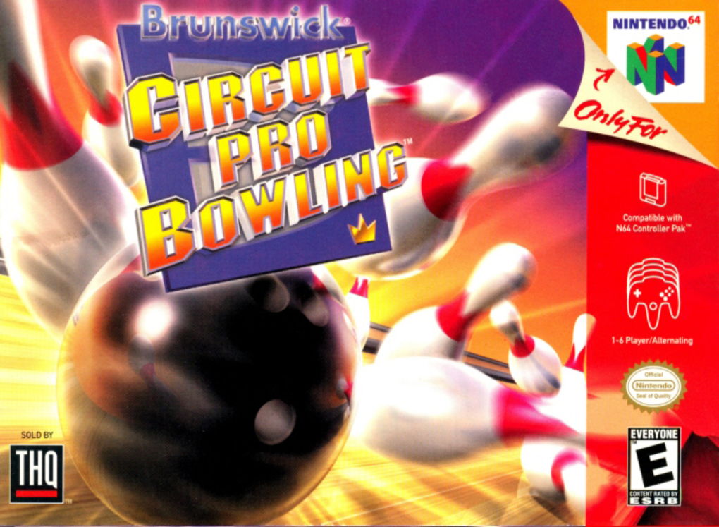 Brunswick Circuit Pro Bowling box art
