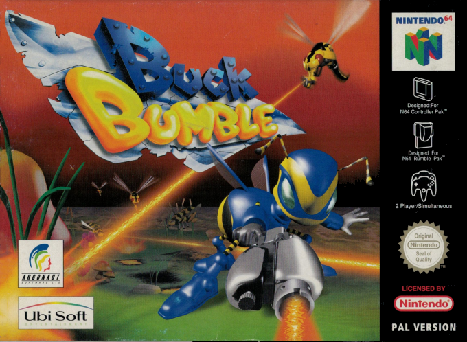 Buck Bumble — box-2D (EU)