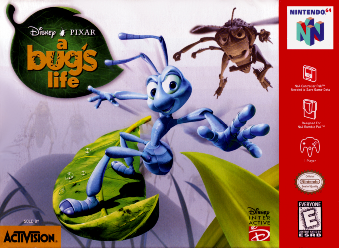 Bug's Life, A box art