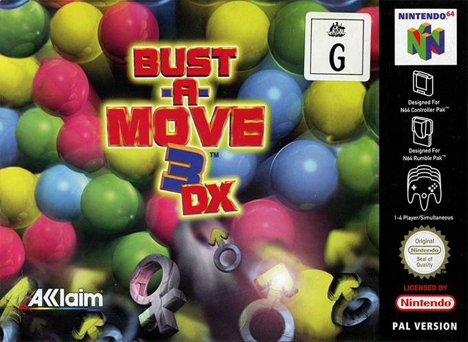 Bust-a-move 3 Dx — box-2D (AU)