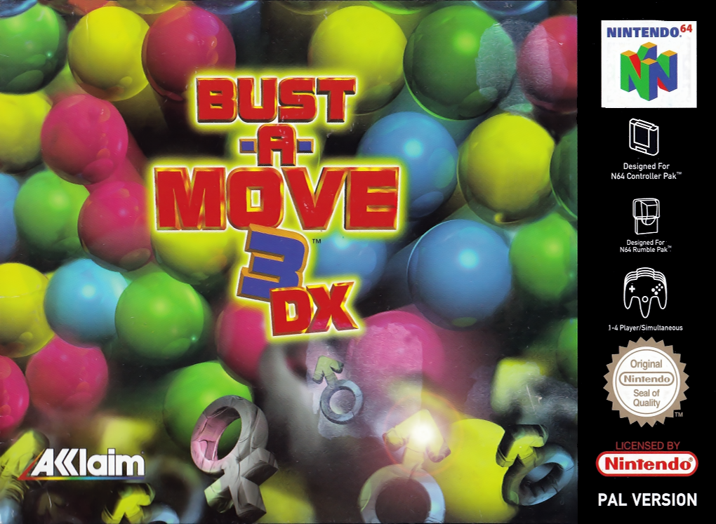 Bust-a-move 3 Dx — box-2D (EU)