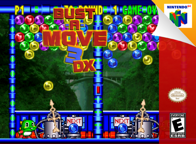 Bust-a-move 3 Dx — box-2D (SS)