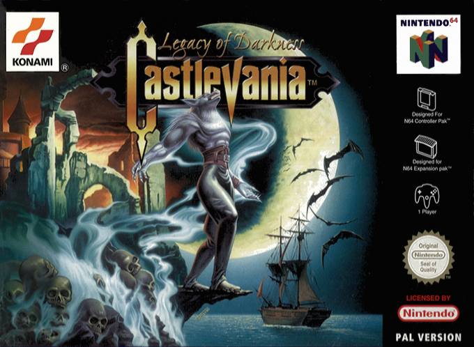 Castlevania - Legacy Of Darkness — box-2D (UK)