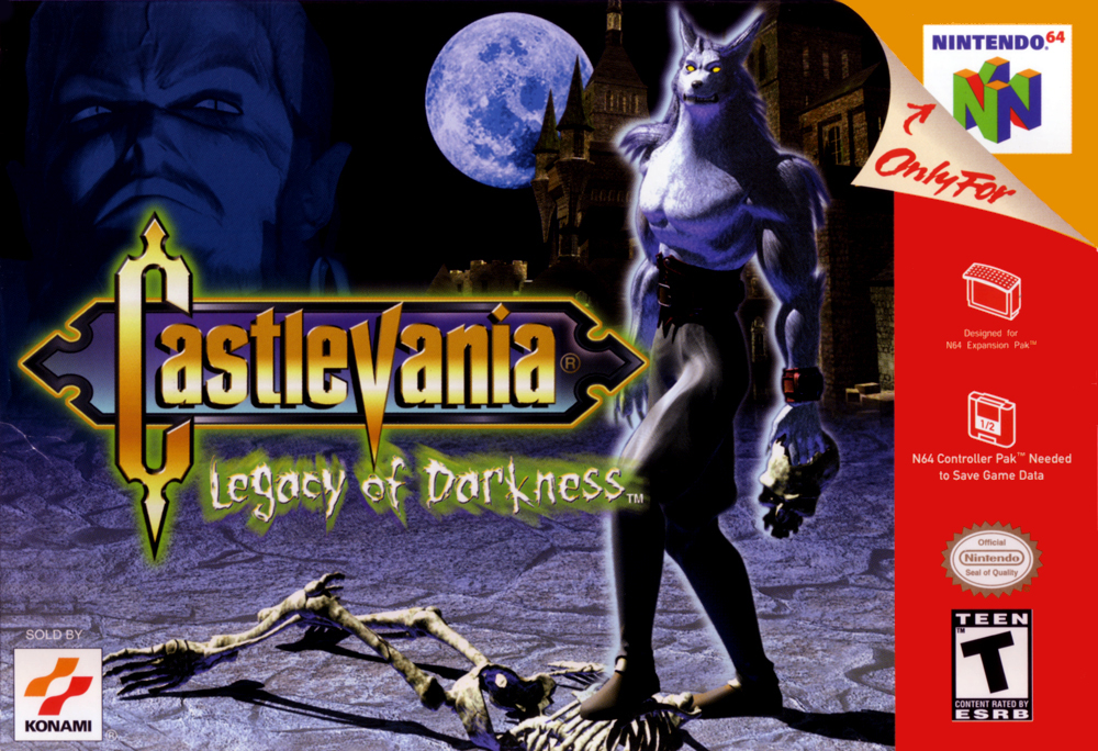Castlevania - Legacy Of Darkness box art