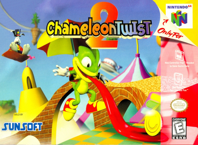 Chameleon Twist 2 box art