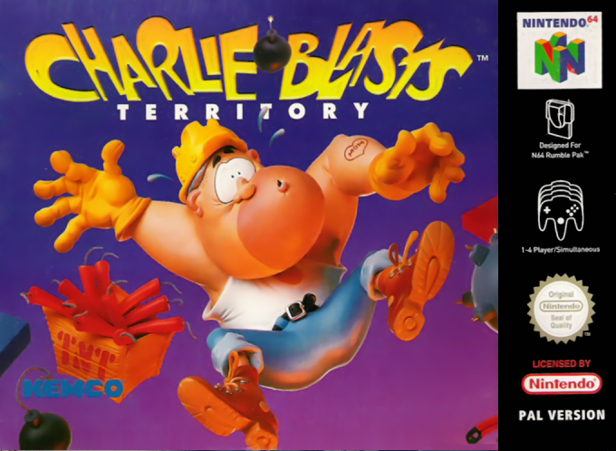 Charlie Blast's Territory — box-2D (EU)