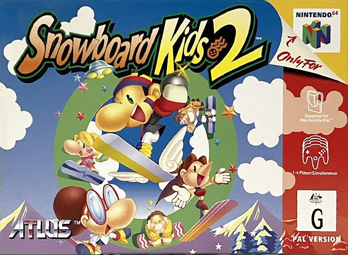 Snowboard Kids 2 — box-2D (AU)