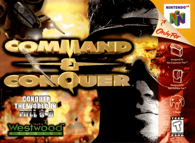 Command And Conquer box art