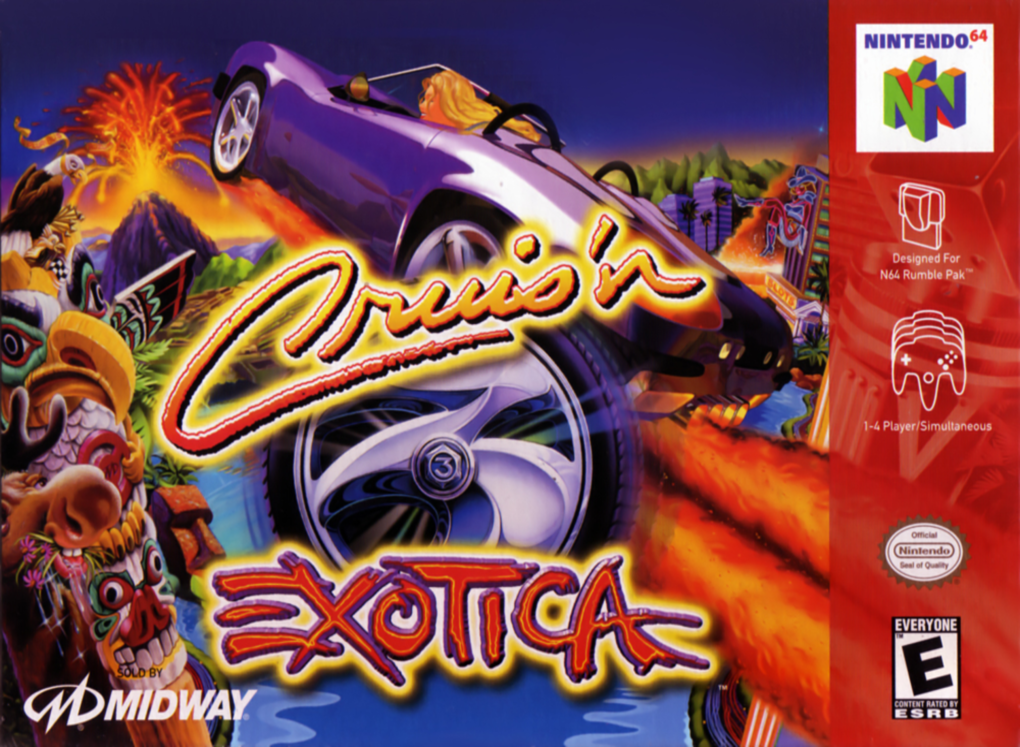 Cruis'n Exotica box art