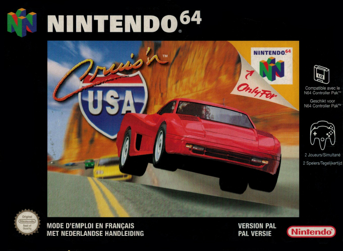 Cruis'n Usa — box-2D (FR)