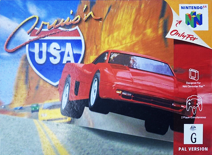 Cruis'n Usa — box-2D (AU)
