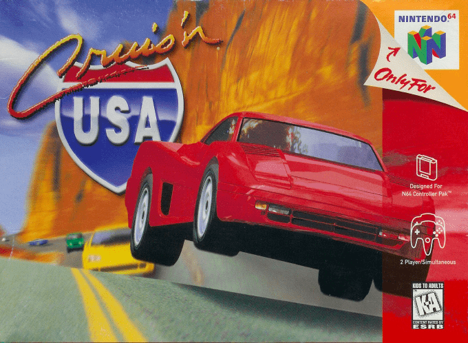 Cruis'n Usa box art